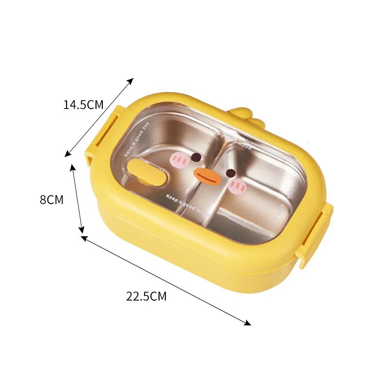 Duck Stainless Steel Lunch Box