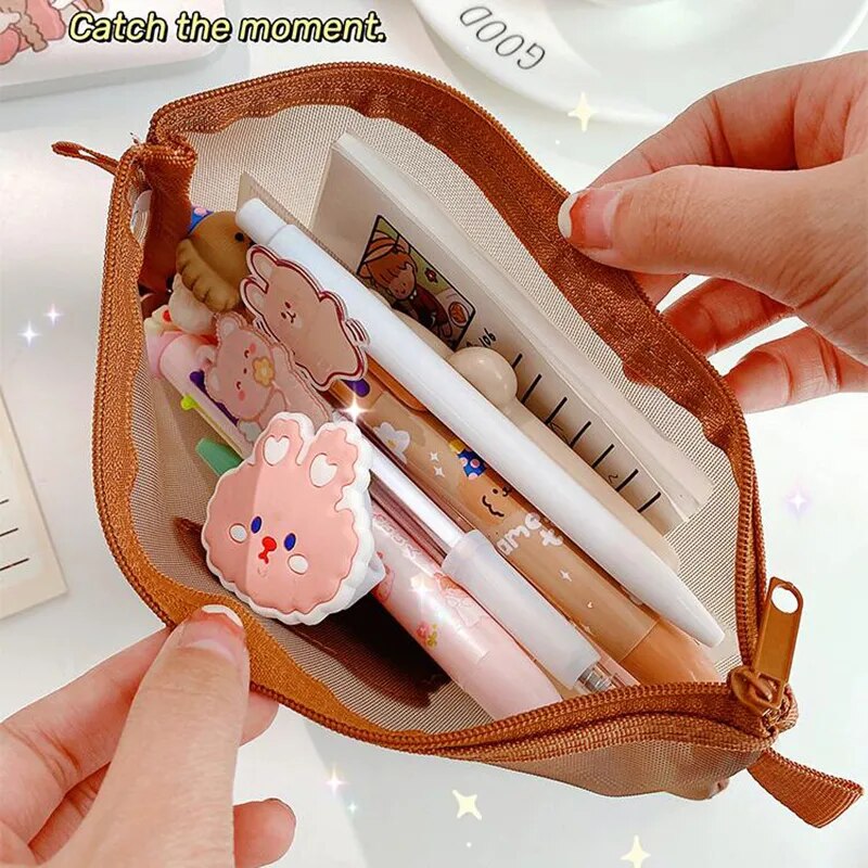 Kawaii Transparent Mesh Bag